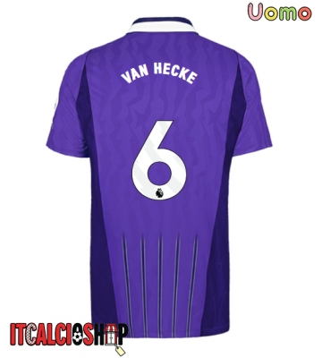 Tottenham Hotspur Jan Paul van Hecke #6 Terza Maglia 2026-27 Manica Corta Tottenham Hotspur Jan Paul van Hecke #6 Terza Maglia 2026-27 Manica Corta